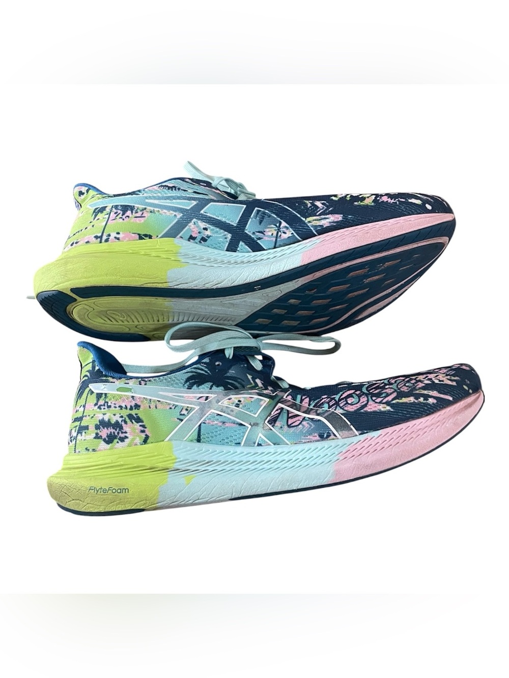 Asics Noosa Tri 14 Tropical Lake Drive Women's 10 Running Shoes - Picture 8 of 9